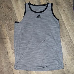 Gray Athletic Tank Top
